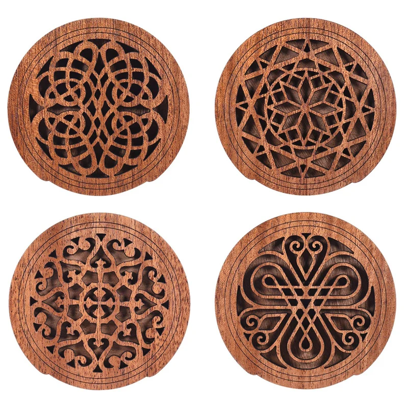 Деревянные звуковые отверстия для гитары крышка звукового отзывы буфер из