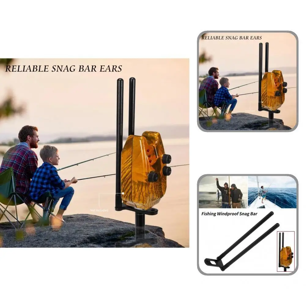 

Рыболовная удочка, надежный, превосходный, устойчивый к коррозии алюминиевый сигнализатор клева, ветрозащитный зажим