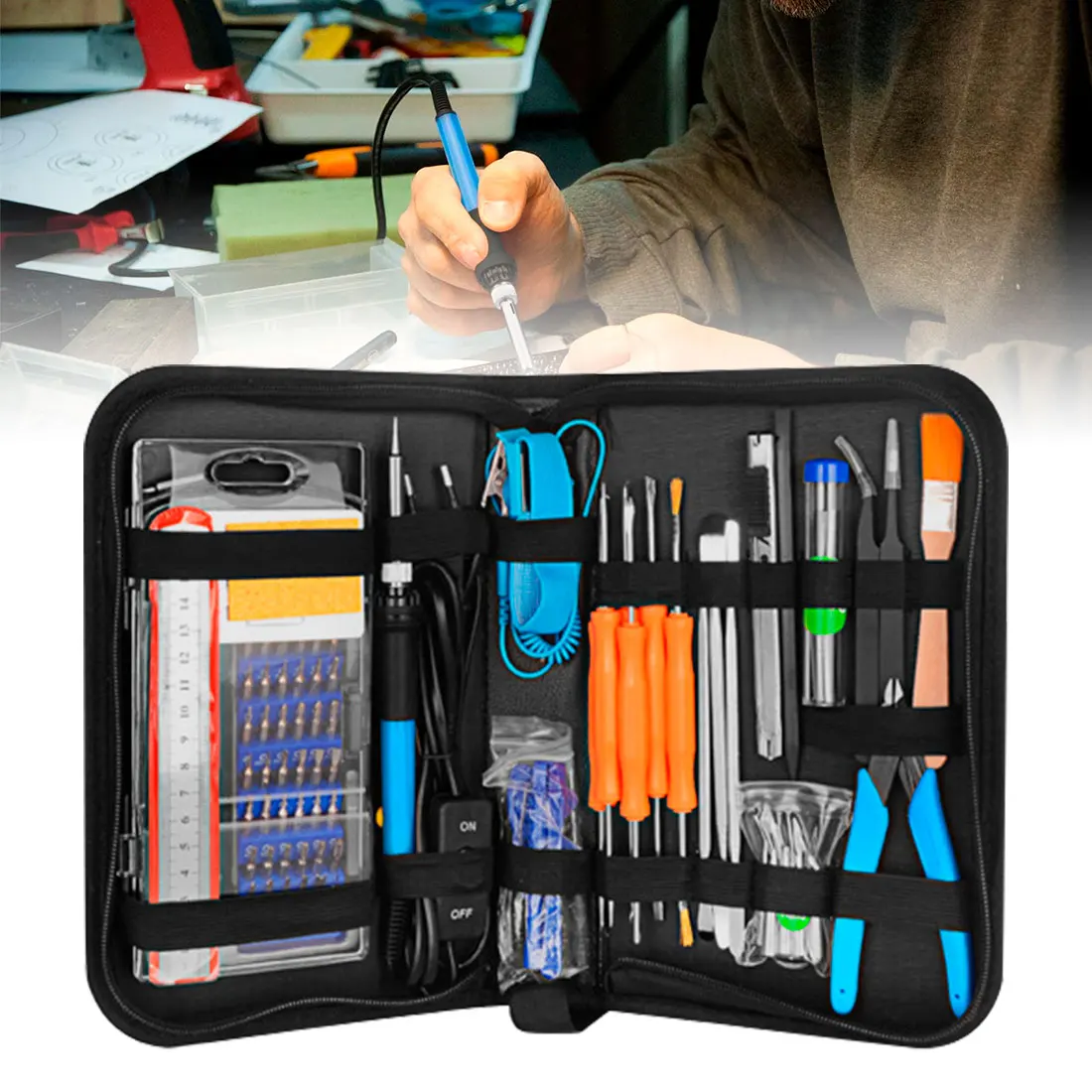 

Screwdriver set Handskit Tool Kit Magnetic Screwdriver Screwdriver Set for Phone Tablet Compact Maintenance Phillips Repair Tool