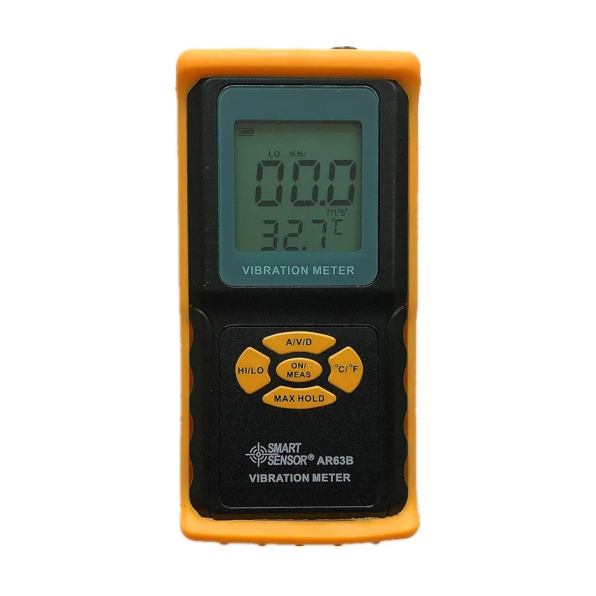 

AR63B Smart Sensor Vibration Meter Digital Precision Tester Analyzer Vibrometer Velocity Acceleration Displacement Measurement
