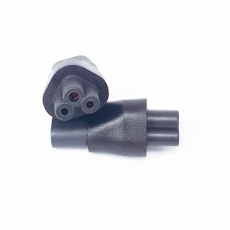 Адаптер питания IEC 3Pin мама к 2Pin папа 320 C6 C8 адаптер C7 C5 2 контактный