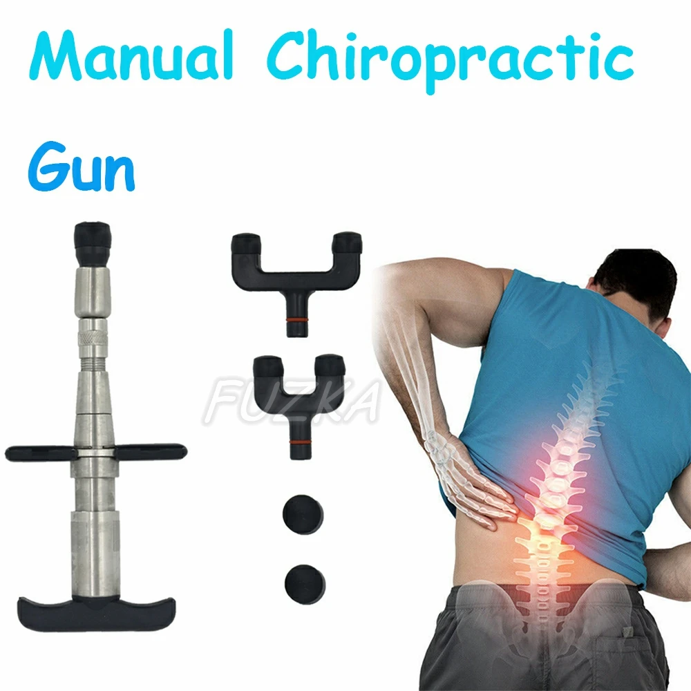 

Manual Chiropractic Corrector Adjusting Therapy Spine Correction Massager Health Care Massage Gun Quality Assurance