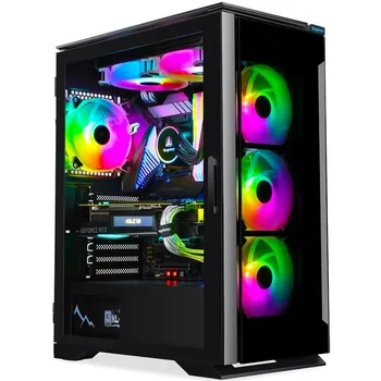 IPASON Gaming PC AMD Ryzen R5 5600X/5800X/RTX3060 12Gb Desktop High-end Assembly Gaming PC Water Cooling Cyberpunk/GTA/PUBG