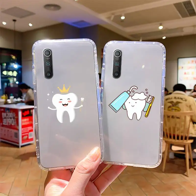 

Cute Wisdom Teeth Dentist Tooth Phone Case For Samsung s7 s8 s9 s10 s20 s4 s5 s6 a71 a21 a20 plus lite edge Fundas Coque