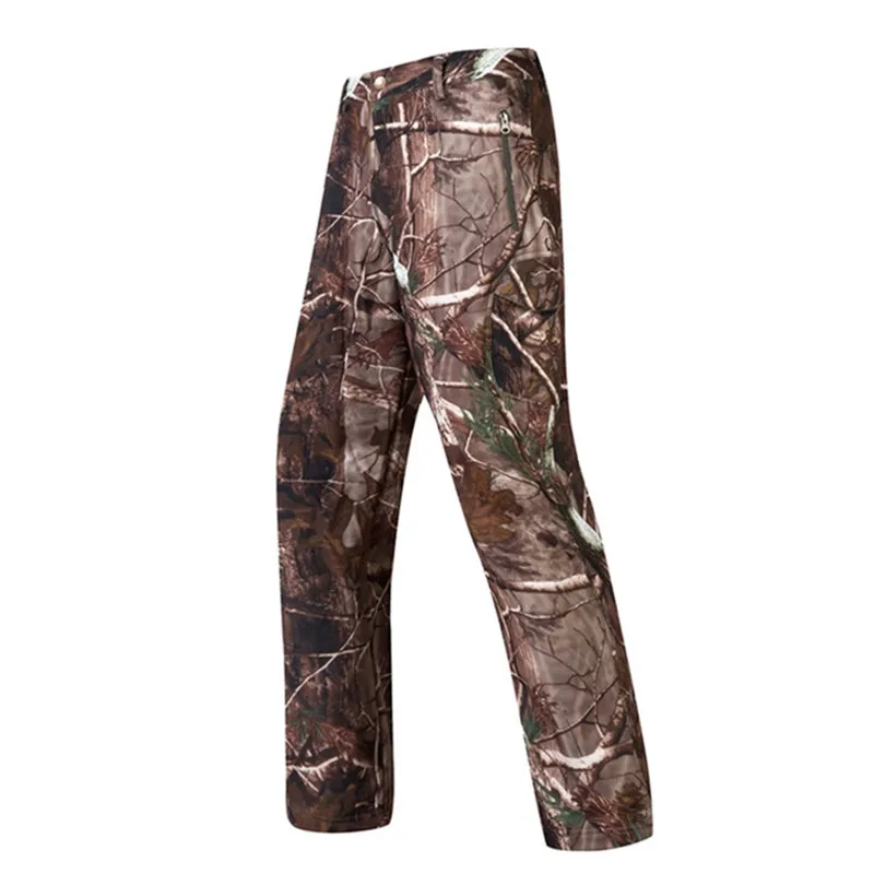 Мужские флисовые брюки Mhunting из мягкой кожи акулы армейские камуфляжные