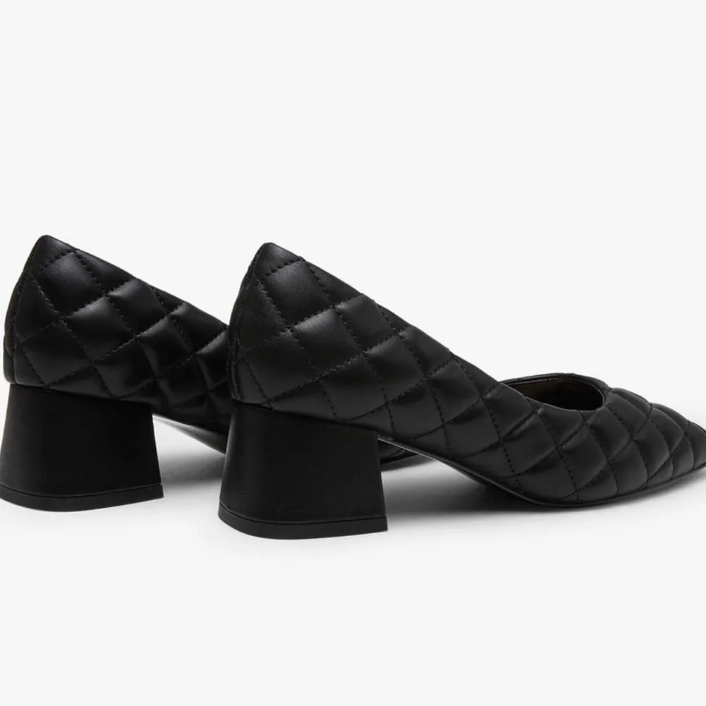 

Karinluna Hot Sale 2021 New Fashionable Female Shoes Office Ladeis Square Thick Heels slip-on Square Toe Autumn Spring Pumps