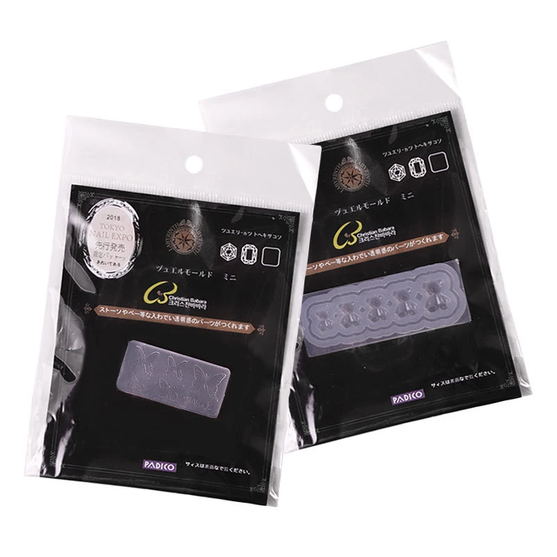 

3D Butterfly Bow Silicone Mold Nail Carving Stamping Stencils Gel Soft Acrylic Mould French Manicure Nail Template Accessories