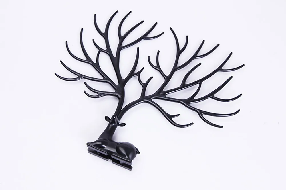 1 шт. олененок ювелирных изделий подставкой Дисплей лоток для дерева серьги