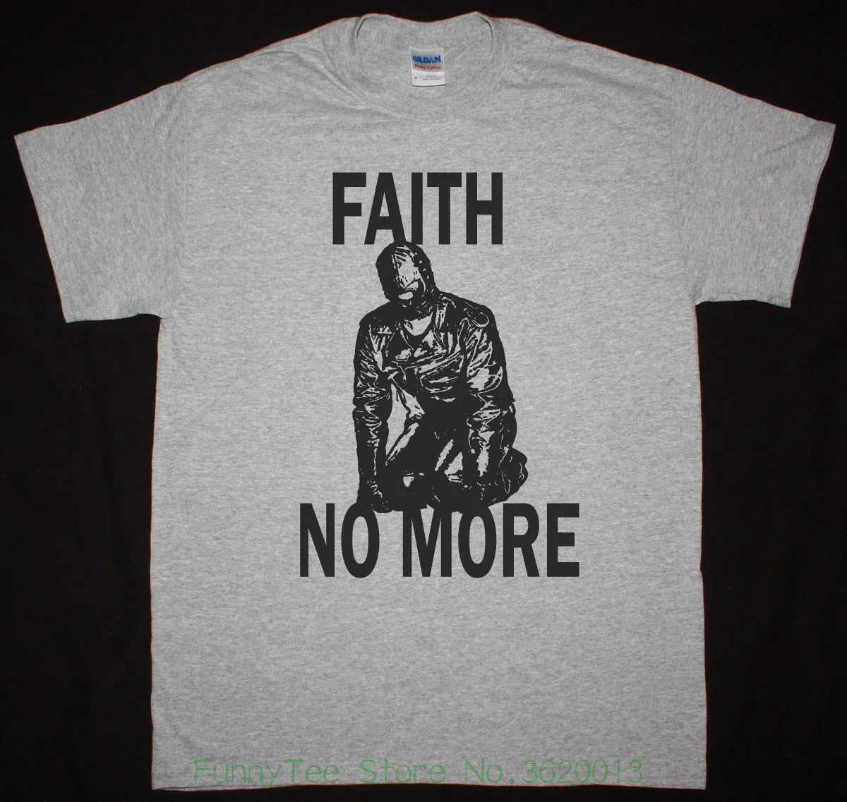 Серая футболка с надписью Faith No More Gimp Sportsy fantoma Melvin Mike Patton Peeping Tom|Мужские футболки| |