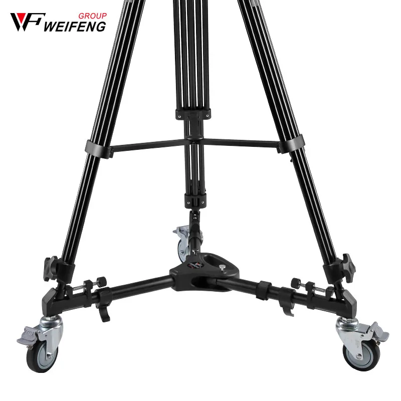 

Tripod Legs Weifeng WT-700 Three Pedestal Pulley Roller Tripod Legs Camera Photography Casters Tripod Legs wheel slide