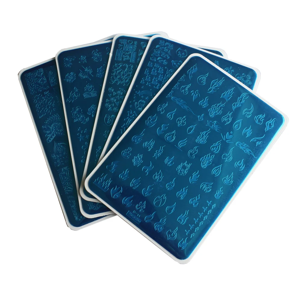 Индивидуальный штамп для дизайна ногтей шаблон стемпинга с вашим собственным