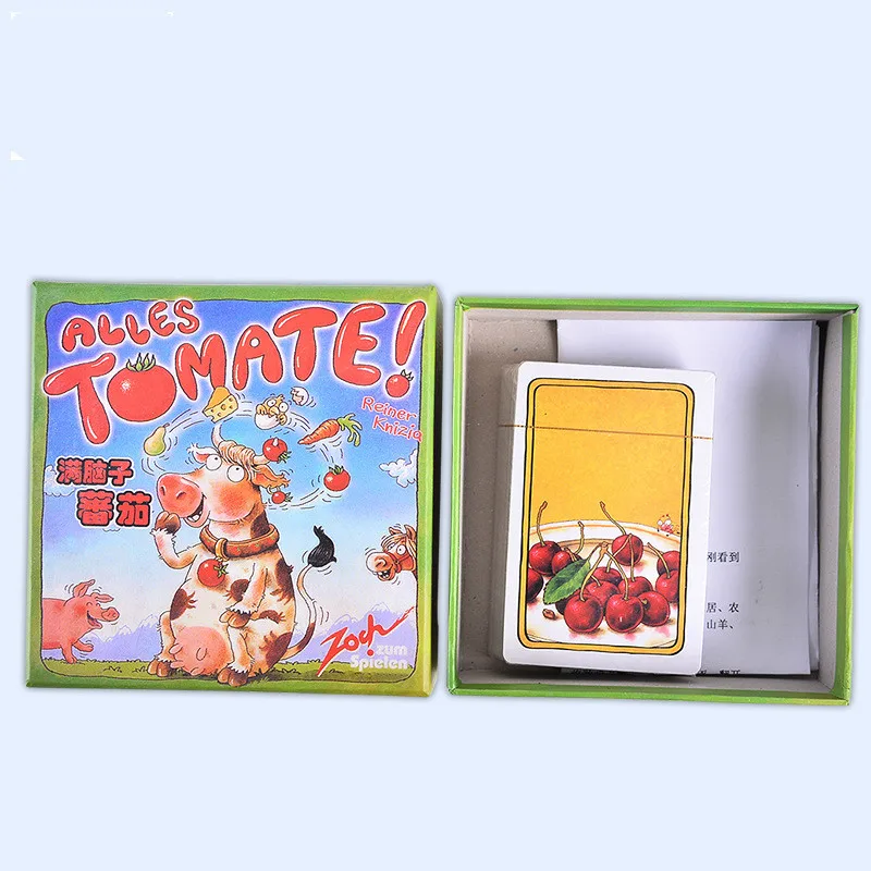 Семья Вечерние игры родитель-ребенок Взаимодействие полный мозга томатный alles