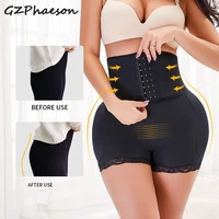 sexy butt lifter enhancer padded hip shapewear buttocks zipper body shaper women underwear push up fake ass pad shaping panties