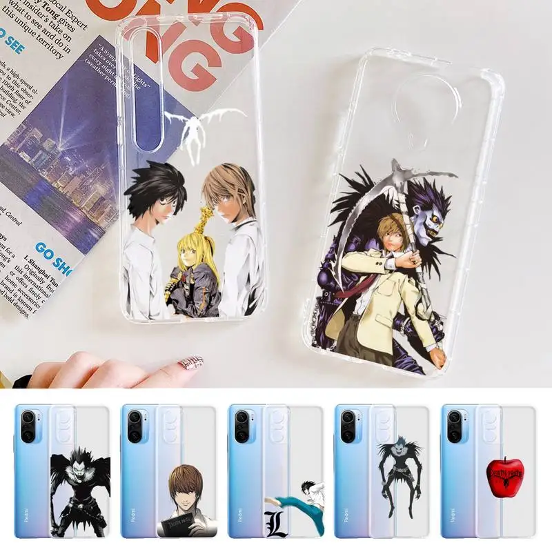 

Anime Manga Death Note Ryuk Phone Case For Xiaomi 10t pro 11 Note10lite Redmi 5plus 7A 8 K20pro 9A Note 9 Pro Max s 10