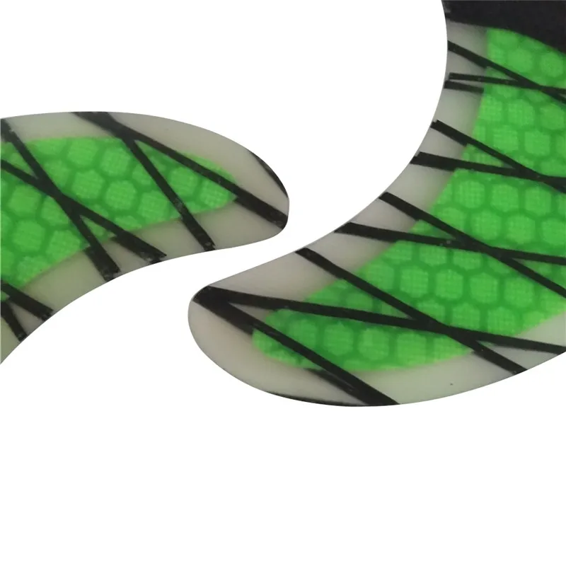 FCS II Углеродные плавники G5 + G3 три четыре для серфинга 5 плавников в наборе сотовые