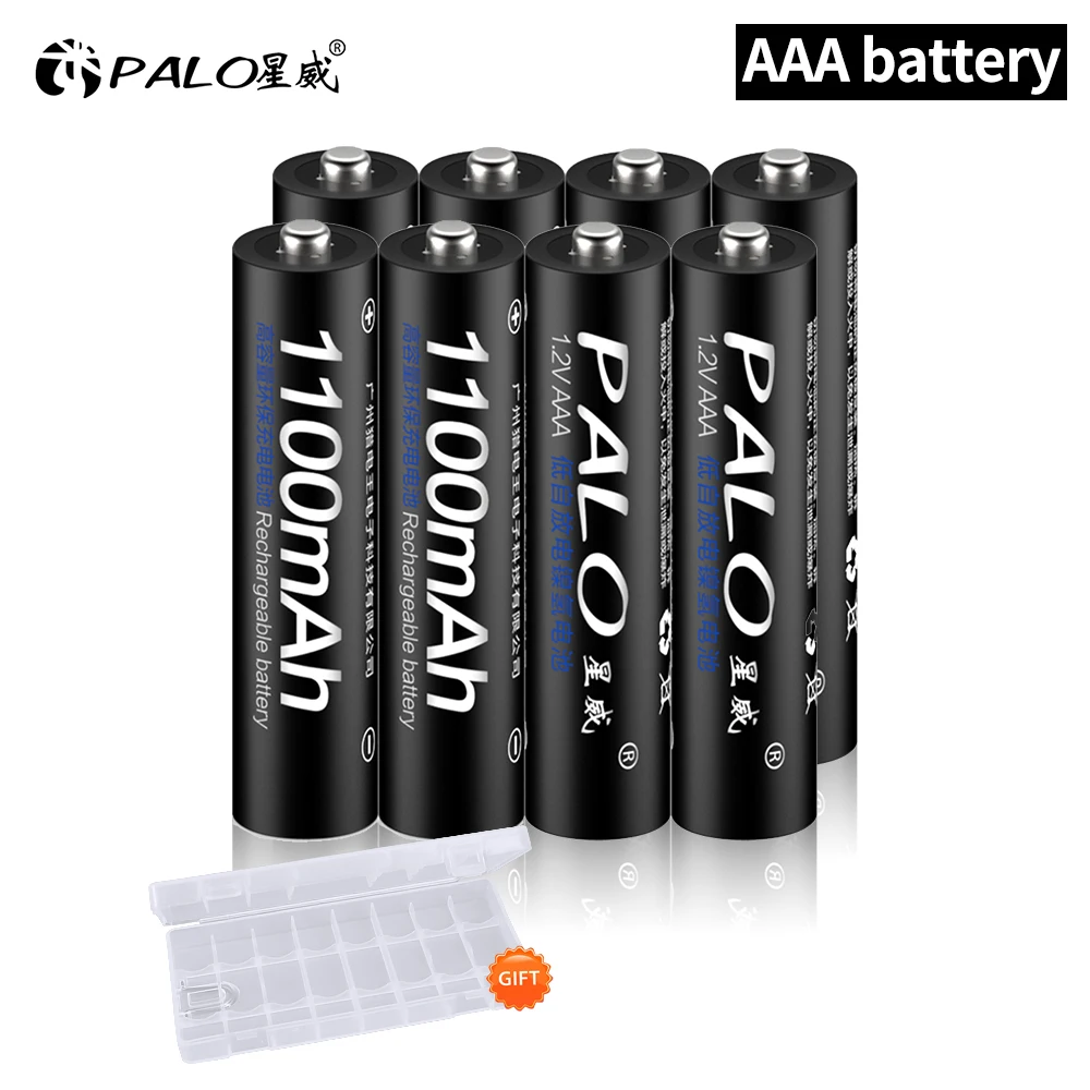 Новая Оригинальная Ni-MH AAA аккумуляторная батарея 1 2 V 1100mAh Aaa 3a аккумуляторные
