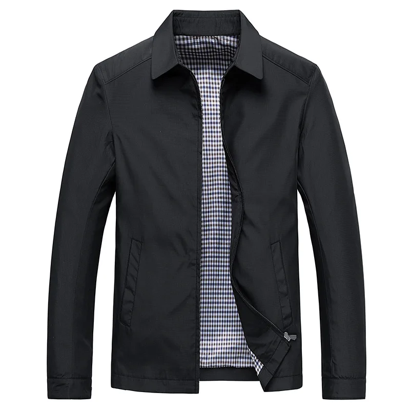 2022 men jacket new spring autumn jacket lapel business casual men outwear fashion slim windproof jacket hot mens brand clothing free global shipping