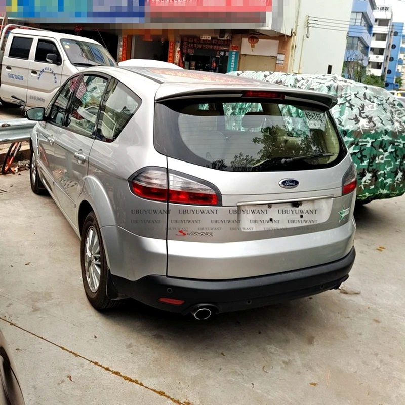 

EPFBSQP For Ford S-max Spoiler High Quality ABS Material Car Rear Wing Rear Spoiler For Ford S-max Smax 2006-2013