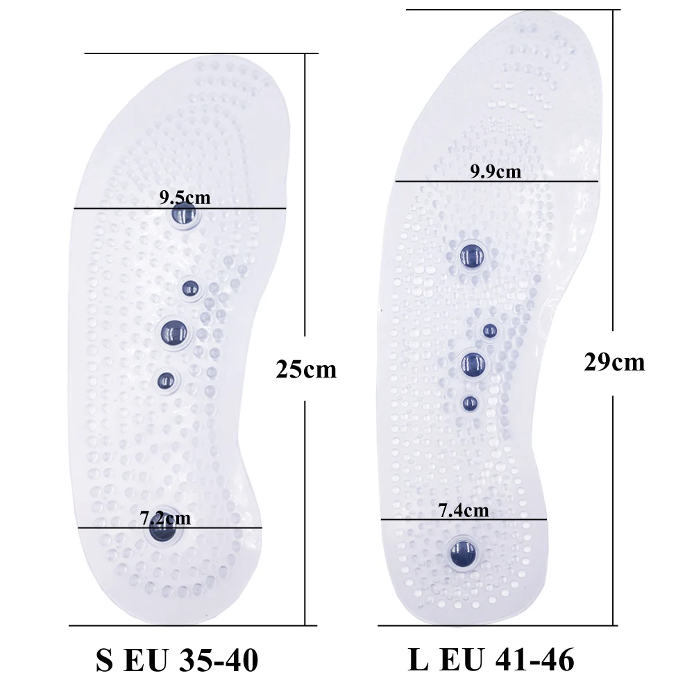 

Magnetic Therapy Insoles for Slimming Weight Loss Foot Massage Health Care Shoes Mat Pad Acupuncture Shoe Sole