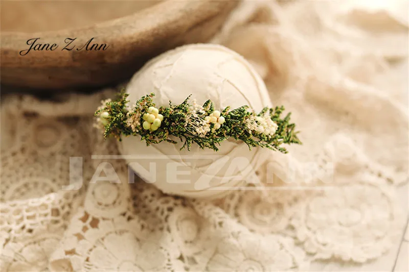 Повязка на голову для студийной съемки новорожденных с запахом Рождественская