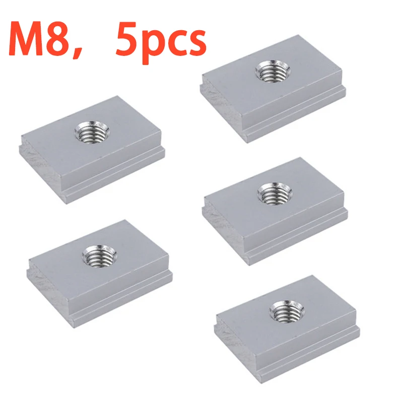 M8/M6 T-Track Slider Sliding Nut Aluminum Alloy T-Slot For Woodworking Tools | Инструменты