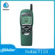 Nokia 7110 Refurbished Original phones Original Unlocked GSM 1Sim card Slide Good quality Cheap Old Phoneone 1year warranty fast