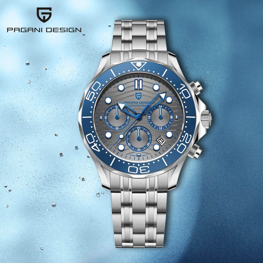 

2022 New PAGANI DESIGN Men's Quartz Watch Luxury Brand Casual Fashion Men Wristwatches Chronograph Luminous Clock Orologio Uomo