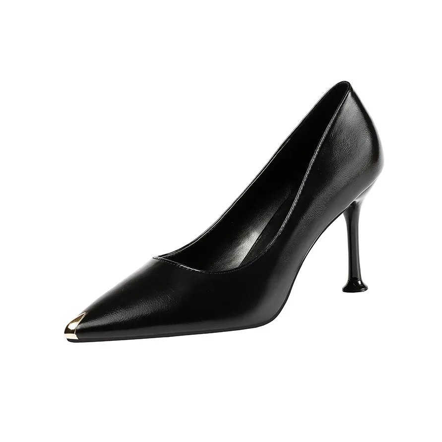 

one is sold night club sexy women's single shoes thin heel shallow mouth versatile professional ol women's