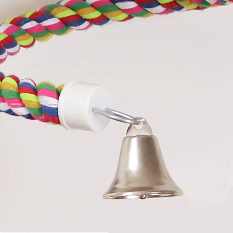 165 см Adeeing жердочка для птицы Игрушка спирали из хлопчатобумажного каната