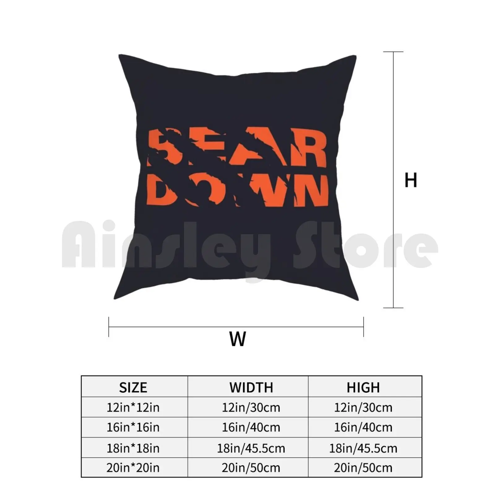 -Чехол-наволочка с изображением медведя в форме слезы мягкий чехол для дома