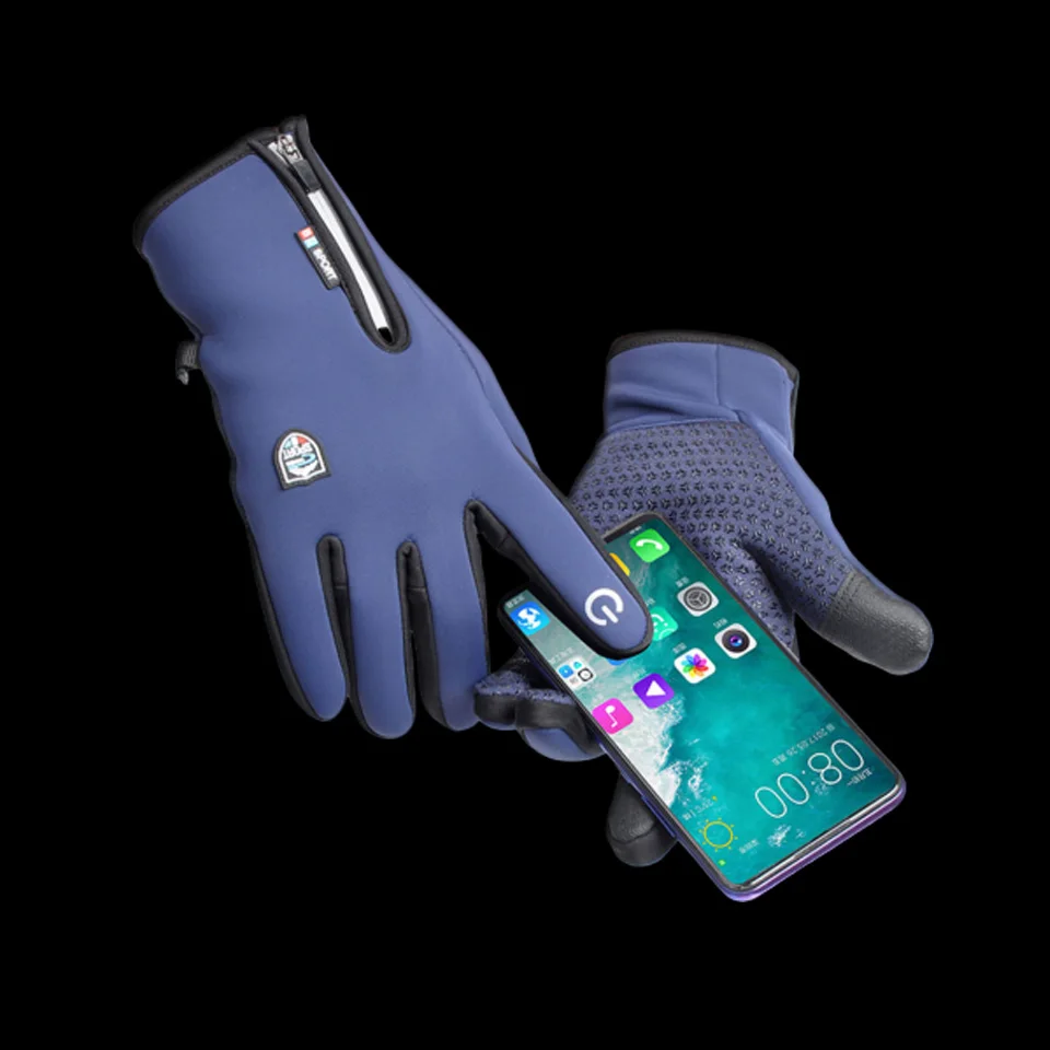 Перчатки для зимней подледной рыбалки водонепроницаемые дышащие Нескользящие |