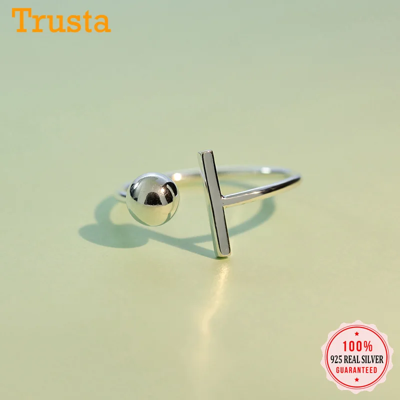 Trustdavis 100% Настоящее серебро 925 пробы модные ювелирные изделия бисер коктейльное