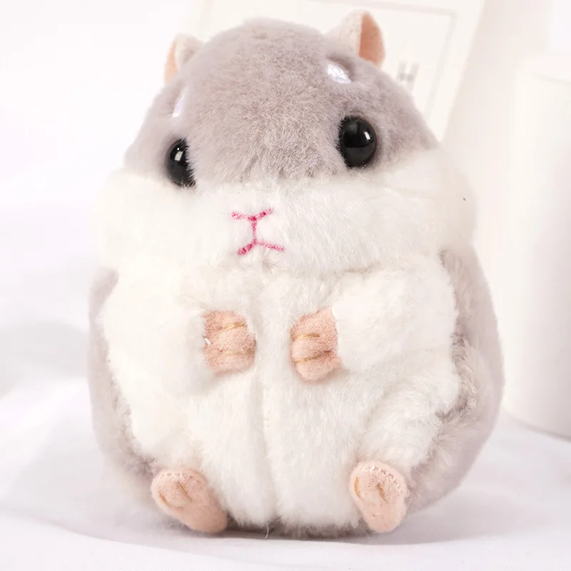 Подвеска с хомяком плюшевые мягкие куклы игрушки-животные брелки для кукол милые