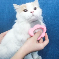 portable shell cat comb massage pet brush removal hair cleaning cloud needle grooming tool small dog combs pet suppliers