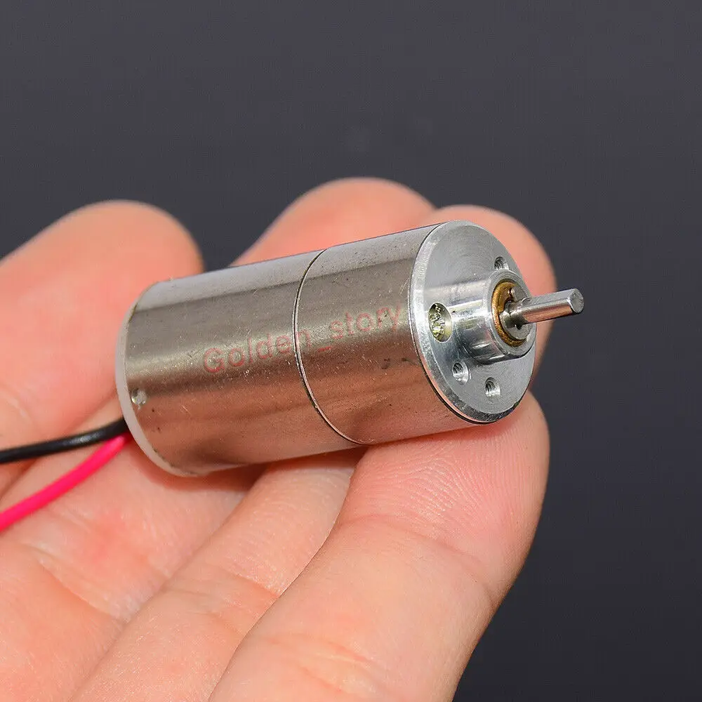 Миниатюрный мотор с полным содержанием металла 16 мм 3 В постоянного тока 7 в 5 40-80