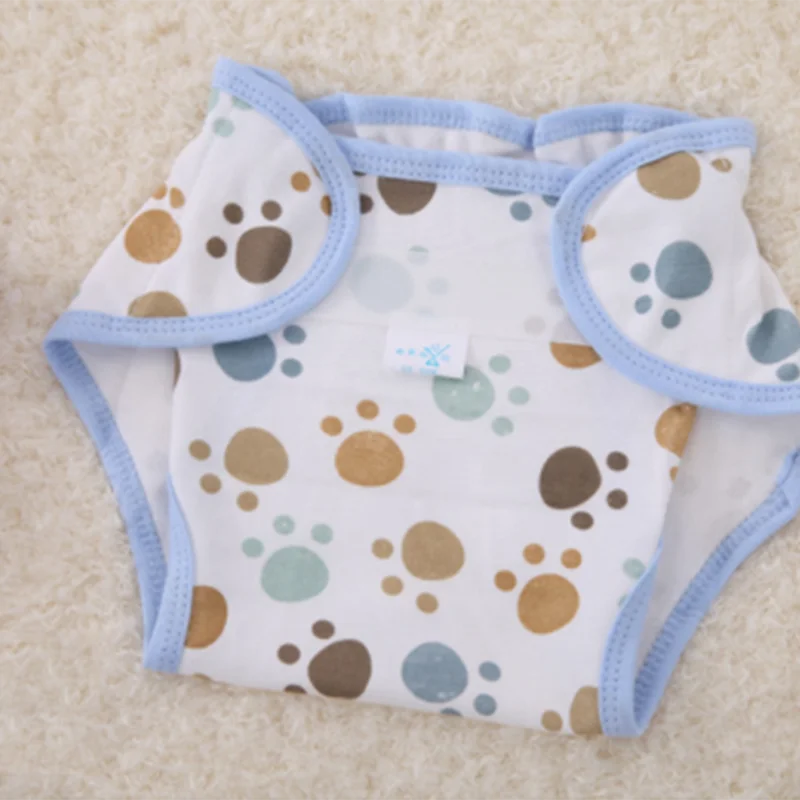 Симпатичные детские подгузники 1 шт. многоразовые памперсы тканевые Подгузники