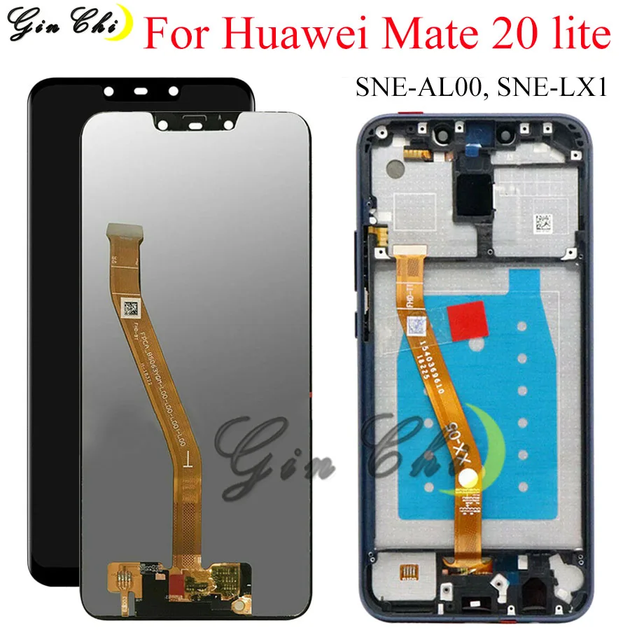 ЖК дисплей для huawei mate 20 lite Дисплей сенсорный экран mate20 SNE AL00 LX1 INE LX2 LX3 Замена|Экраны
