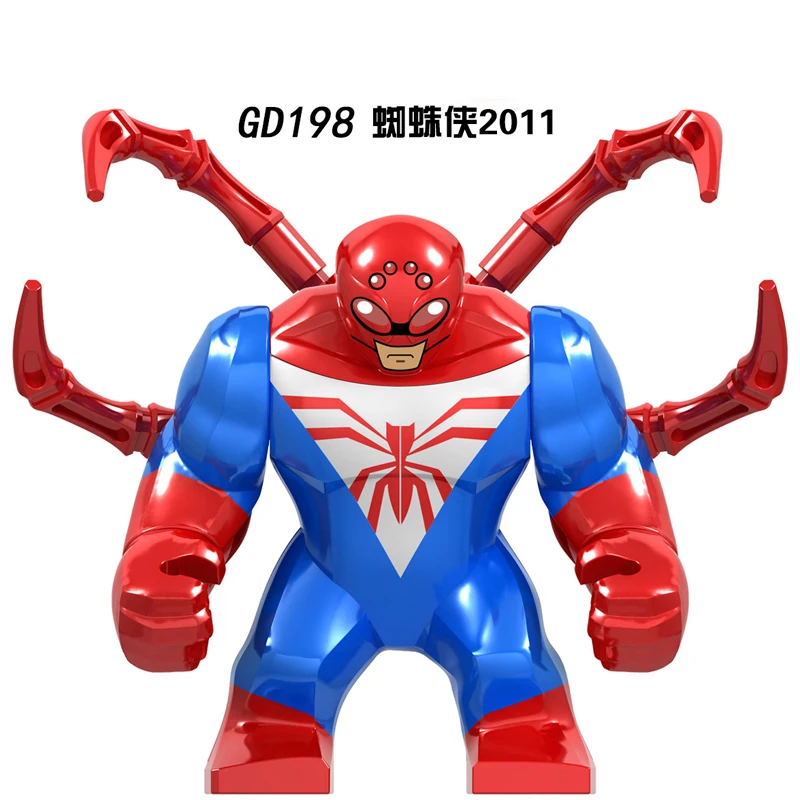 Большой размер Человек паук в стальной броне Железный человек Thanos Infinity Gauntlet Killer