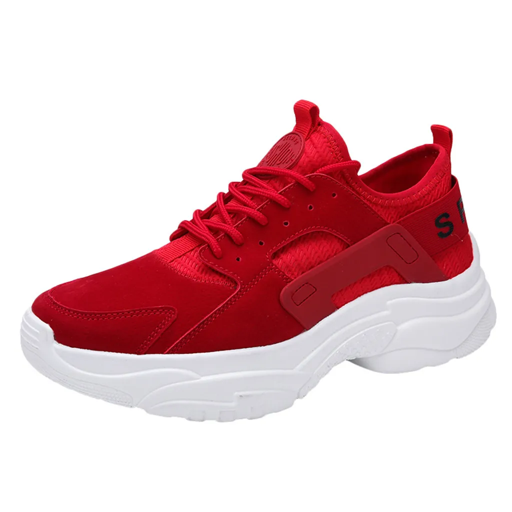 Men Casual Sneakers Shoes Non-Slip Sports Mesh Running Male Outdoor Breathable Big Size | Обувь