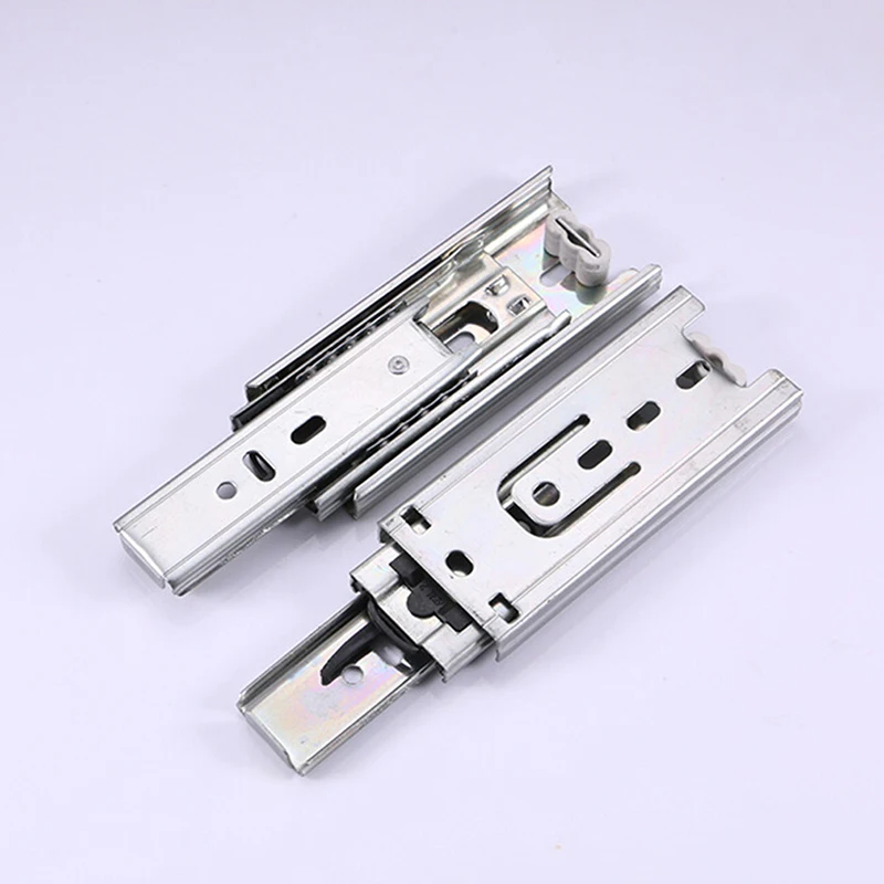 4 дюймовый мини трехсекционная рейки и направляющие Сталь шарики шкафы