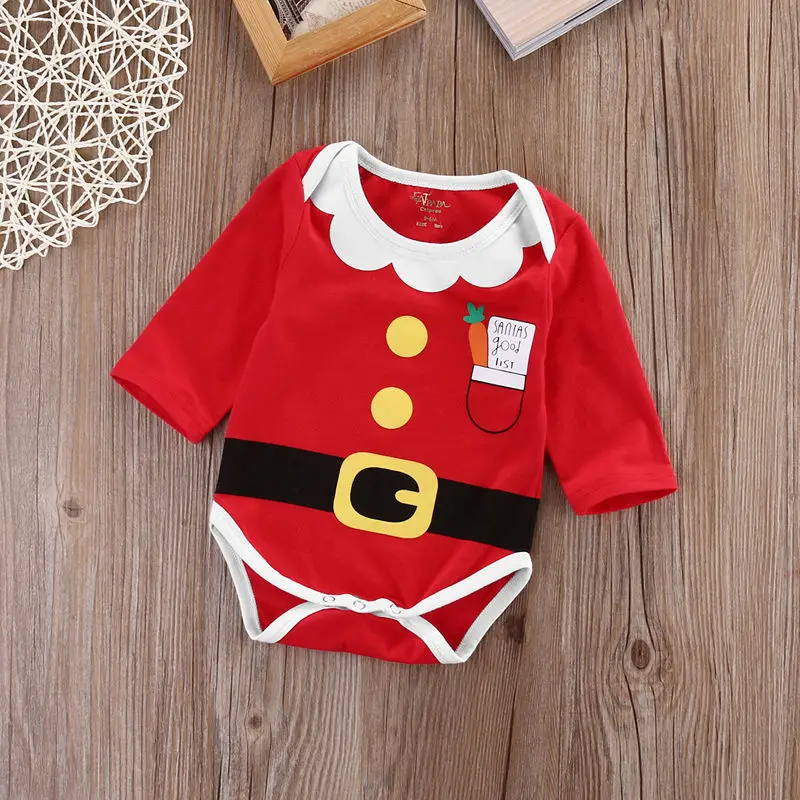 2019 г. Зимняя Популярная Новая Рождественская Одежда для маленьких мальчиков и