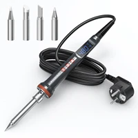 new adjustable temperature electric soldering iron welding solder rework station heat pencil tips repair tool welding equipment