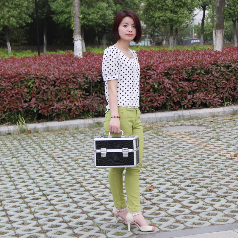 Новинка 2017 года Профессиональный Большой Ёмкость макияж организатор