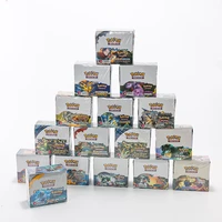 324pcs pokemones cards evolutions booster box sun moon gx team up unbroken bond unified minds collectible trading cards game