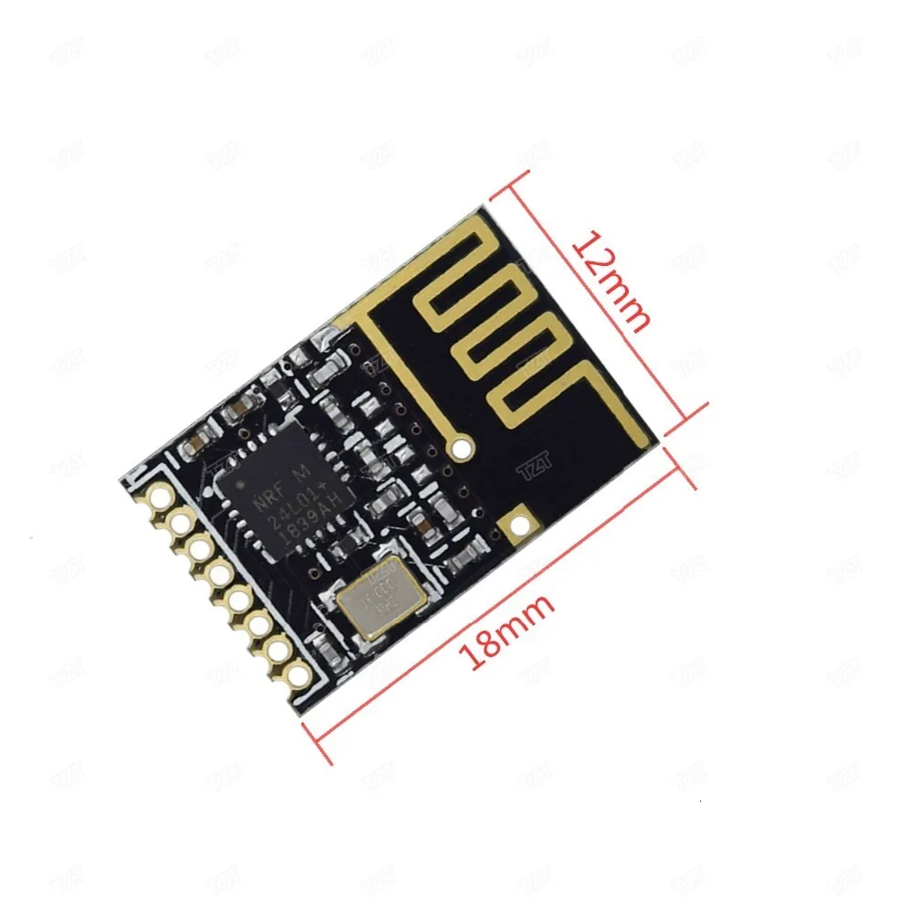 Завеса NRF24L01+ беспроводной модуль передачи данных 2,4G/NRF24L01 Обновление версии 2 Мбит/s NRF24L01 гнездо адаптера пластины доска