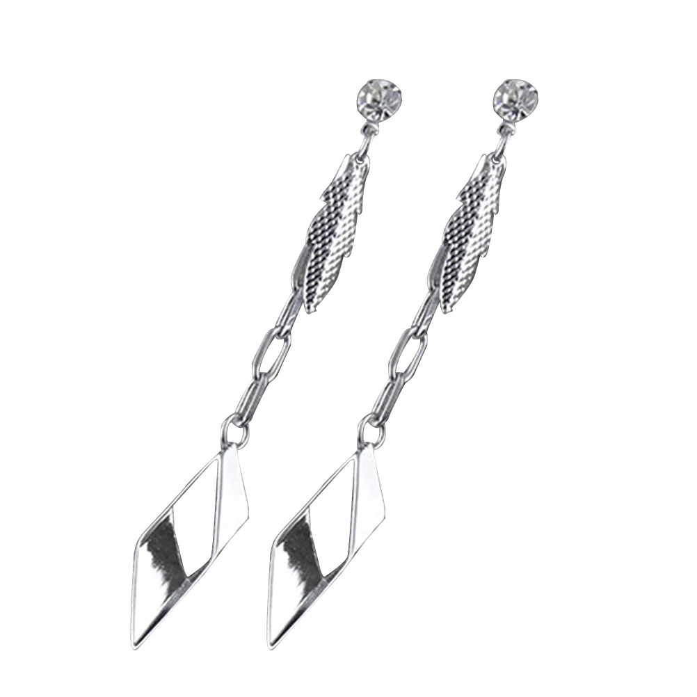 1 пара металлических сережек модные гипоаллергенные стильные простые шикарные