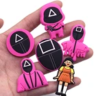 Лидер продаж, 1 шт., лидер продаж, подвеска из ПВХ для обуви, аксессуары для женской обуви, украшения, подходит для Croc Clog Jibz, подарки для взрослых на рождевечерние