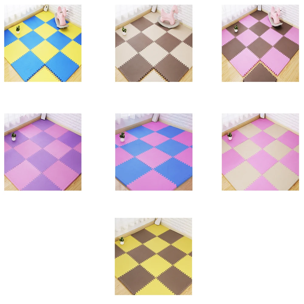 10 шт. ДЕТСКИЙ EVA пенопластовый игровой коврик детский ползающие коврики игрушки