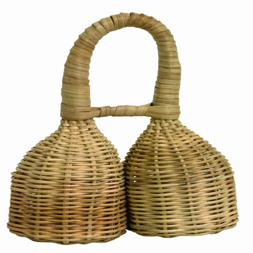 Земля Caxixi двойная из ротанга или слоновой травы| |