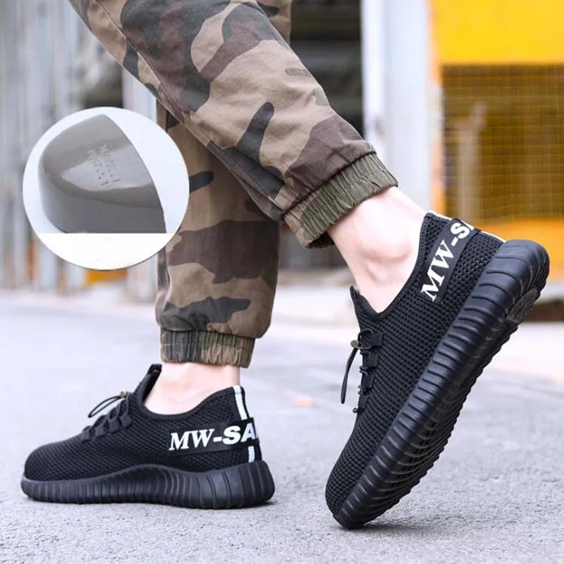 Мужская защитная обувь 2020 мужские и женские кроссовки со стальным носком с